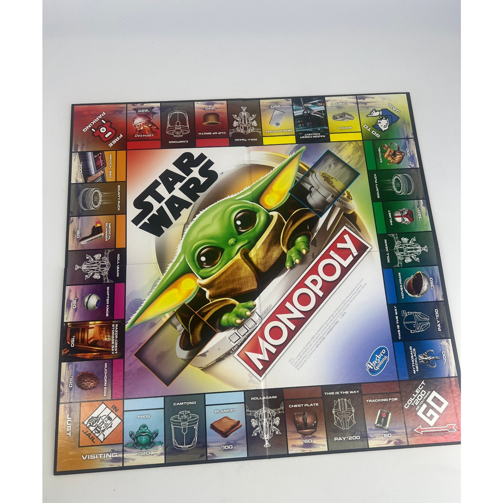 Monopoly: Star Wars The Child Edition Board Game for Kids and Families New - Picture 3 of 9